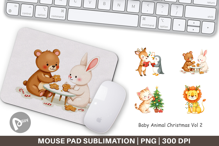 Christmas Watercolor Clipart Image 3
