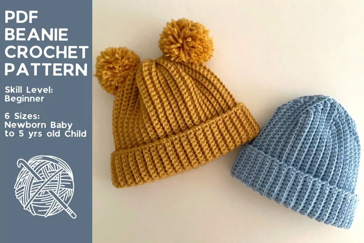 Baby Beanie Crochet Pattern
