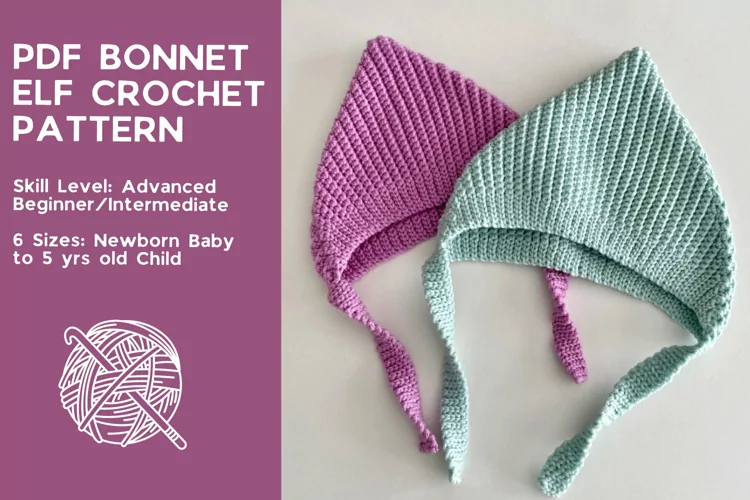 Baby Bonnet Elf Crochet Pattern