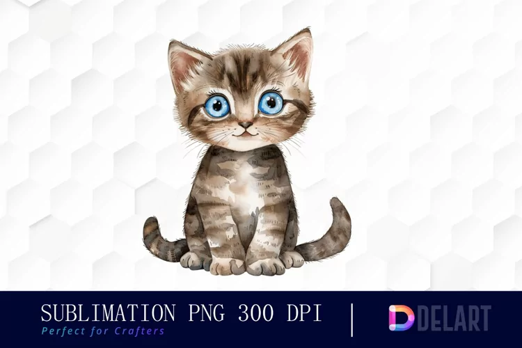 Baby Cat Graphics Clipart