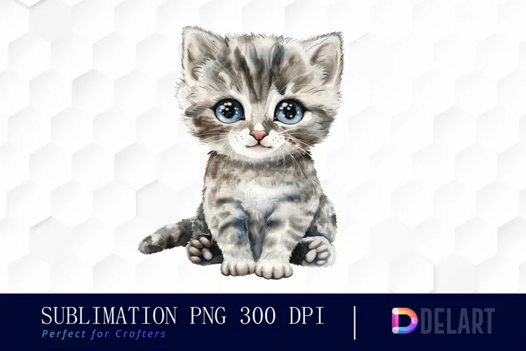 Baby Cat Graphics Clipart