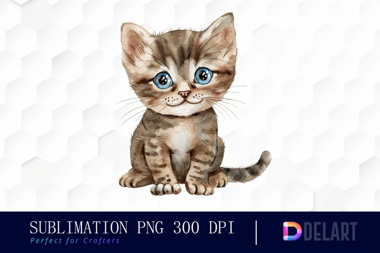 Baby Cat Graphics Clipart