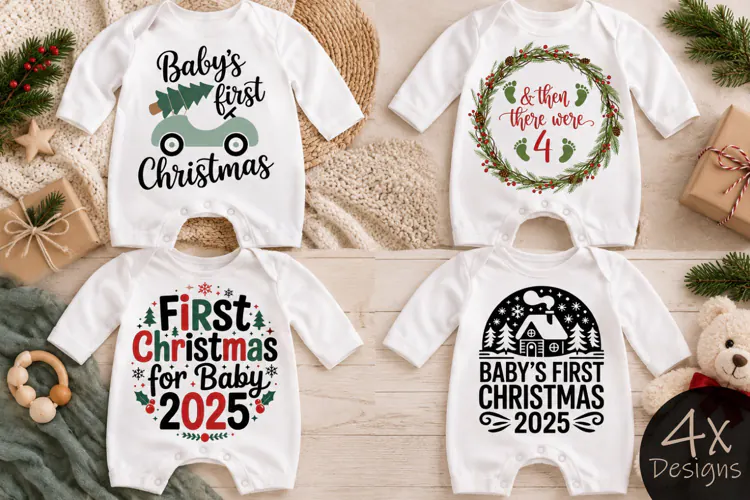 Baby’s First Christmas & Holiday Baby Designs
