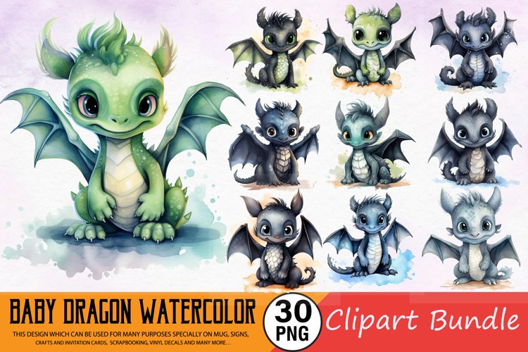 Dragons Clipart Image 9