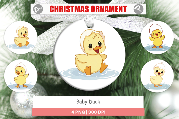 Ornament Baby Duck