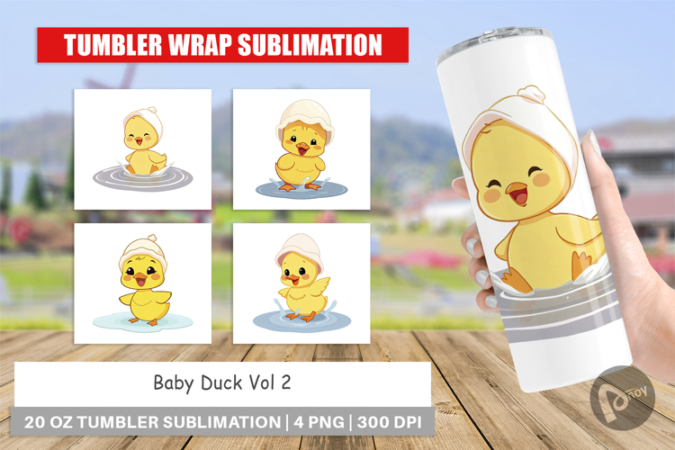 Tumbler Baby Duck