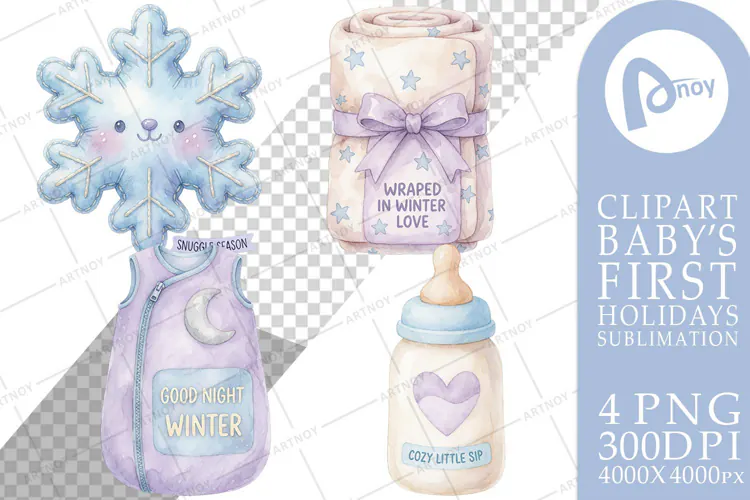 Baby's First Winter Warmth Sublimation
