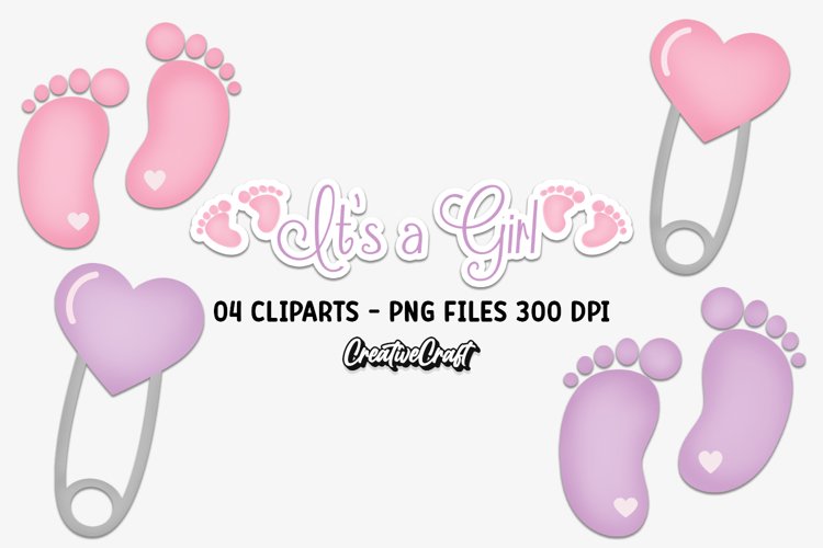 Baby Girl Clipart Image 11