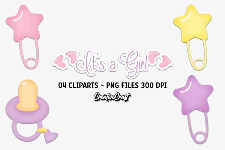 Baby Girl Clipart Image 8