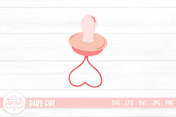 Baby Shower Girl Clipart Design