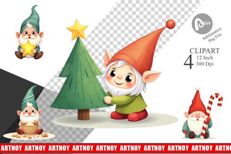Christmas Watercolor Png Image 21