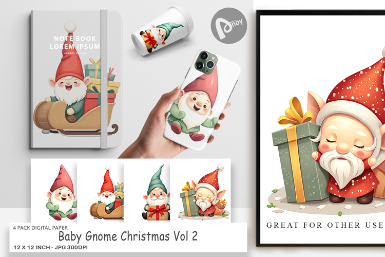 Christmas Watercolor Clipart Image 16