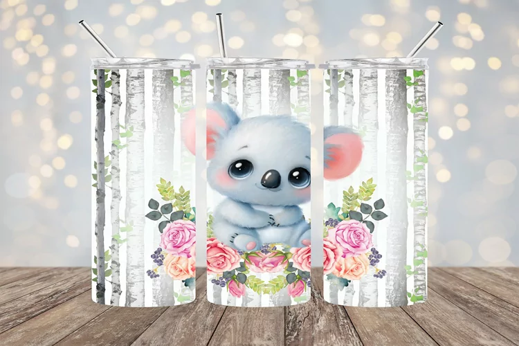 Baby Koala - 20oz Sublimation - PNG Design