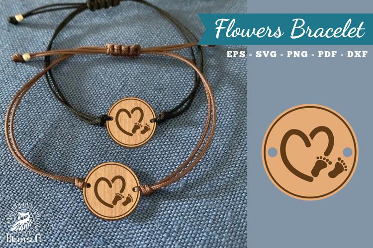 Baby Love Lasercut Bracelet
