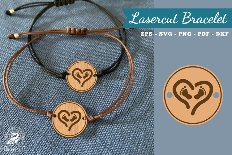 Baby Love Lasercut Bracelet
