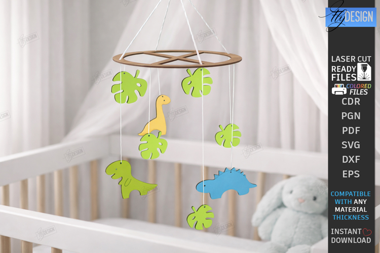 Baby Dinosaur SVGs Image 17