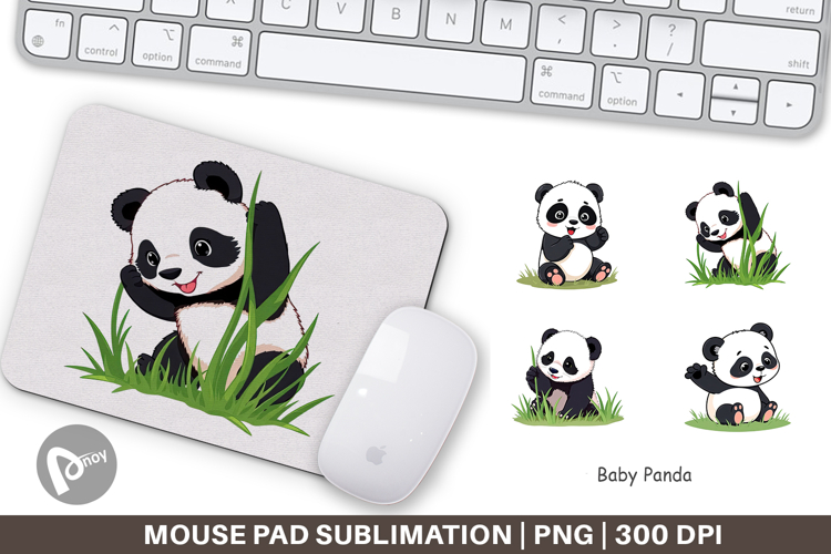 Cute Panda Clipart Image 3