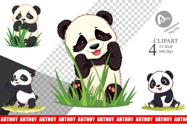 Panda Png Image 9