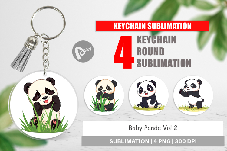 Cute Panda Clipart Image 4