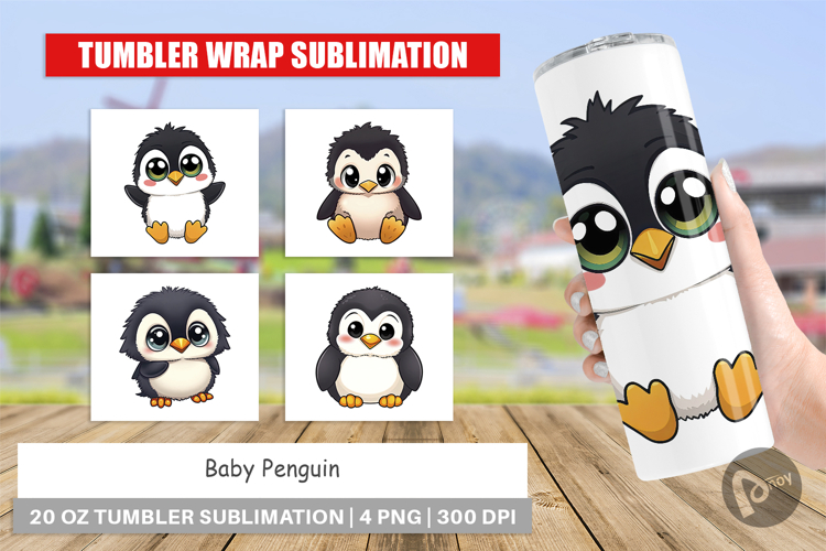 Tumbler Baby Penguin