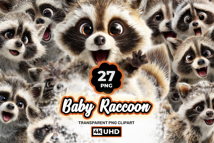 Raccoon Clipart Image 2