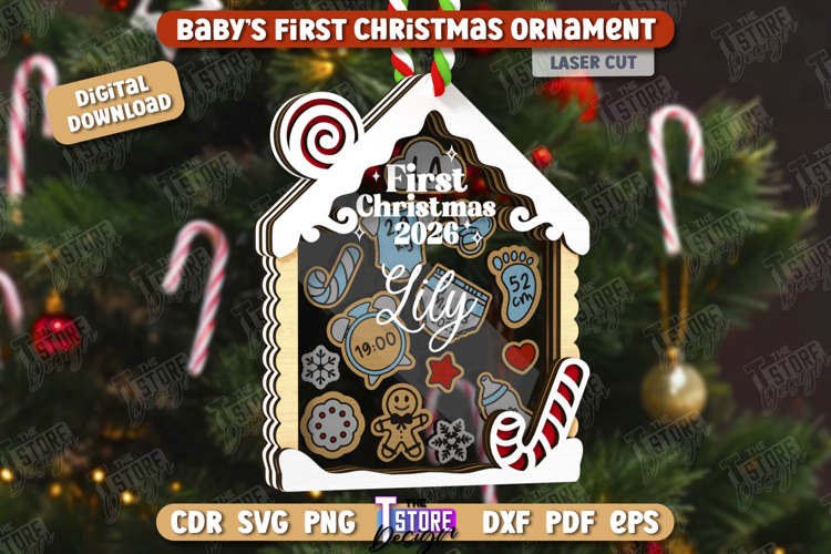 Babys First Christmas Svg Image 9