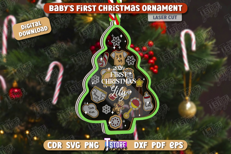 Babys First Christmas Svg Image 5