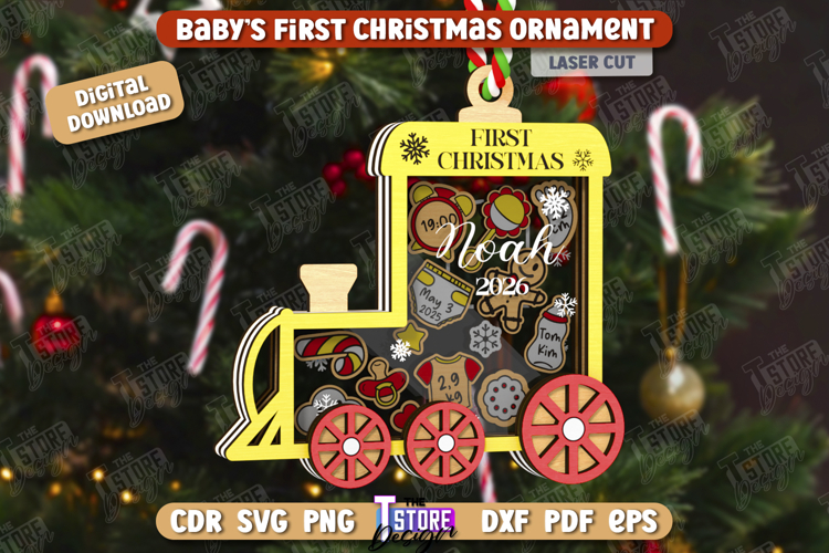 Babys First Christmas Svg Image 3