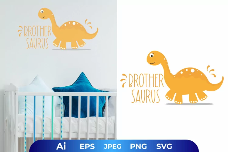 Brothersaurus Text with Baby Brontosaurus