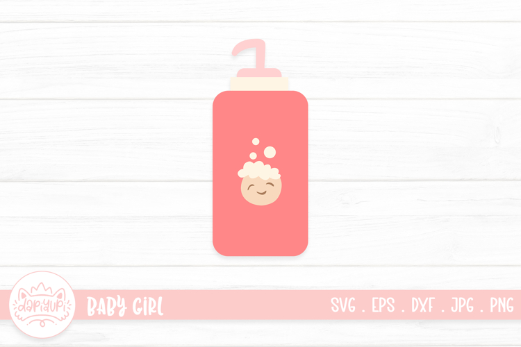 Baby Shower Girl Clipart Design