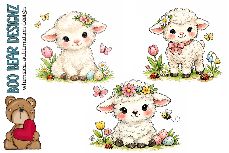 Sweet little Sheep Clipart