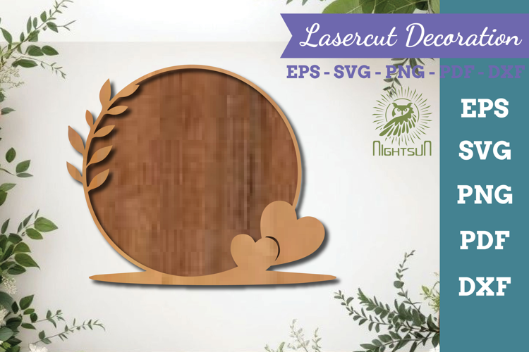 Baby Shower Lasercut Decoration SVG