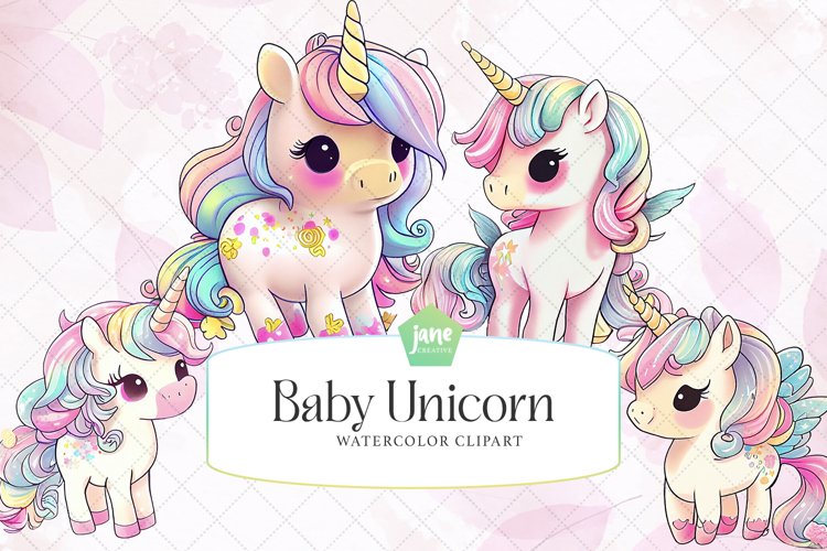 Unicorn Clipart Image 15