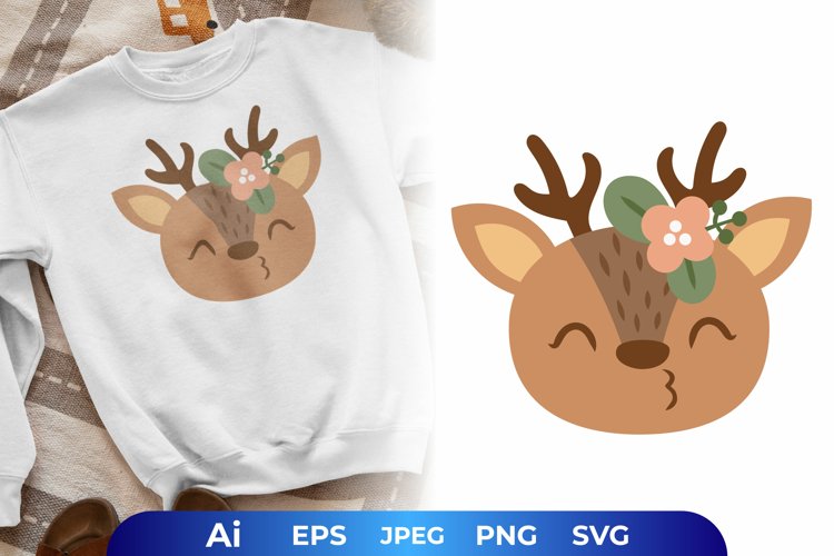 Baby Deer SVGs Image 19