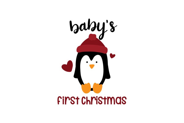 Babys First Christmas Svg Image 12