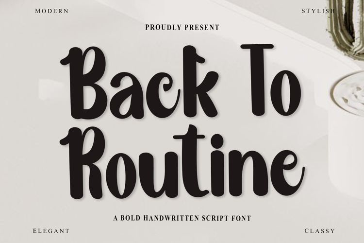 Back To Routine