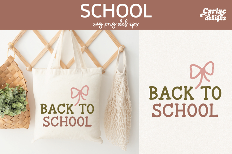 Back to School, Teacher Tote Bag SVG