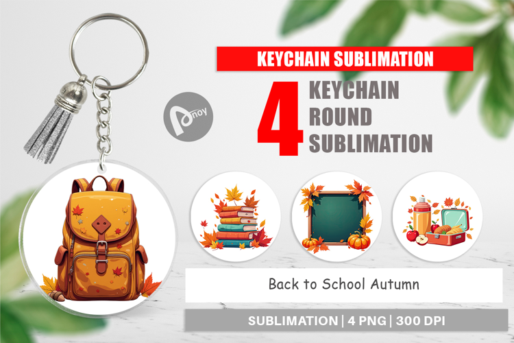 Keychain Back to Autumn