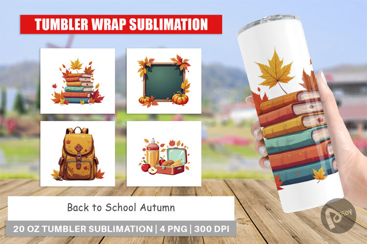 Tumbler Back to Autumn example image 1