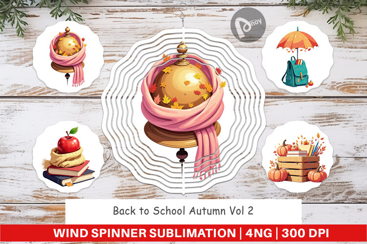 Wind Spinner Back to Autumn example image 1