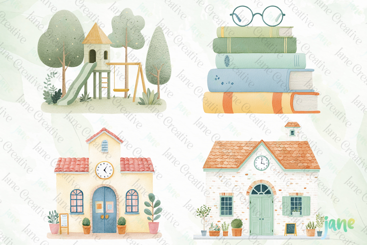 Kids Reading Clipart Image 14