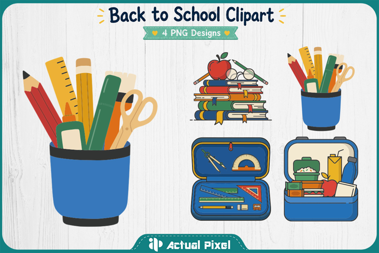 Back to School Clipart Collection