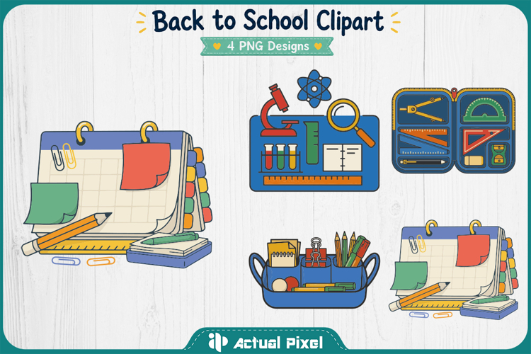 Back to School Clipart Collection