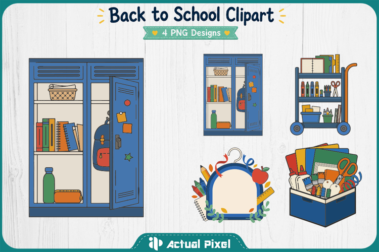 Back to School Clipart Collection