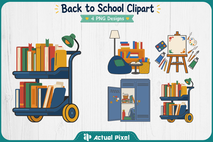 Back to School Clipart Collection