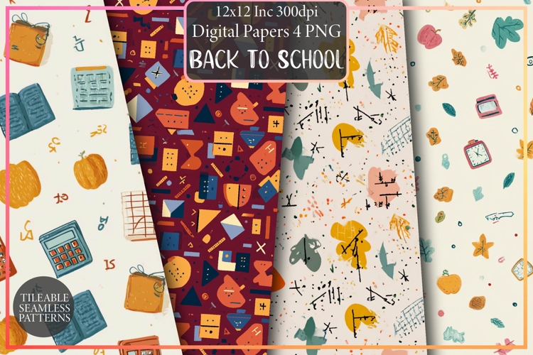 Back To School - Fall Math Patterns