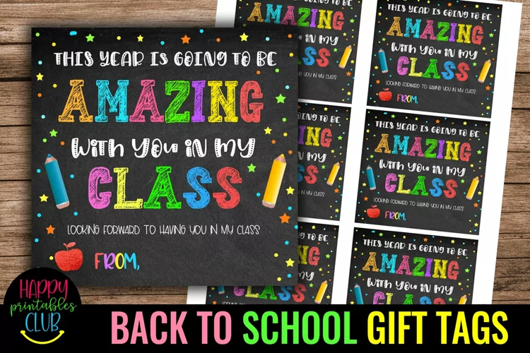 This Year is Going to Be Amazing With You-Back to School Tag