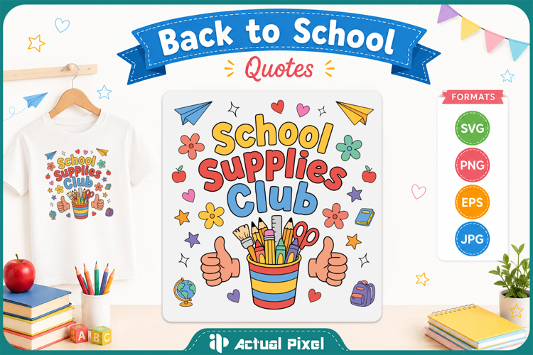 Back to School SVG PNG
