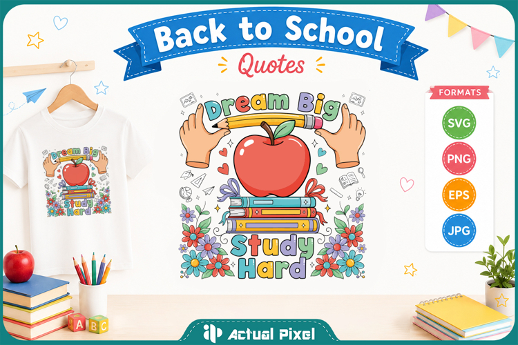 Back to School SVG PNG