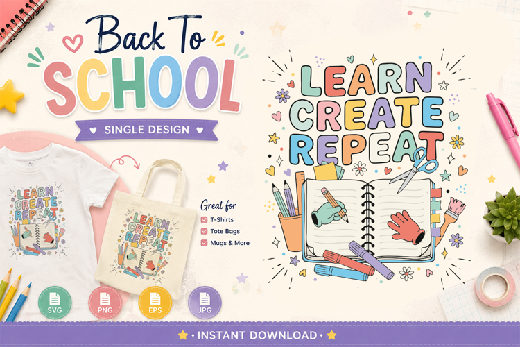 Back to School Adventure SVG | School Quote | PNG EPS JPG